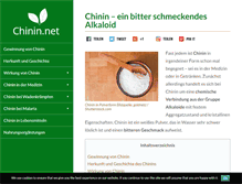 Tablet Screenshot of chinin.net